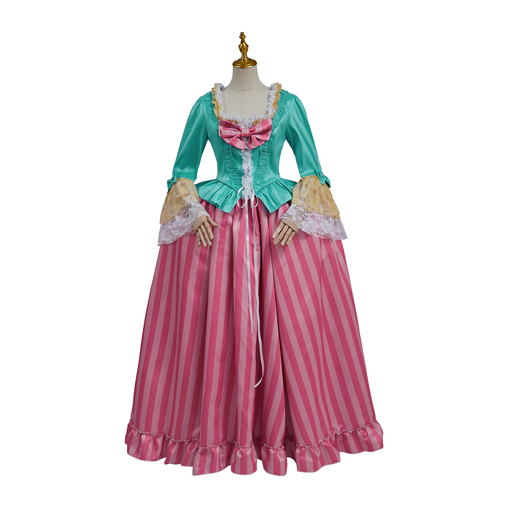Medieval Renaissance Dress Women - Marie Antoinette Rokoko-Barock-Ballkleid für Damen, mittelalterlich,