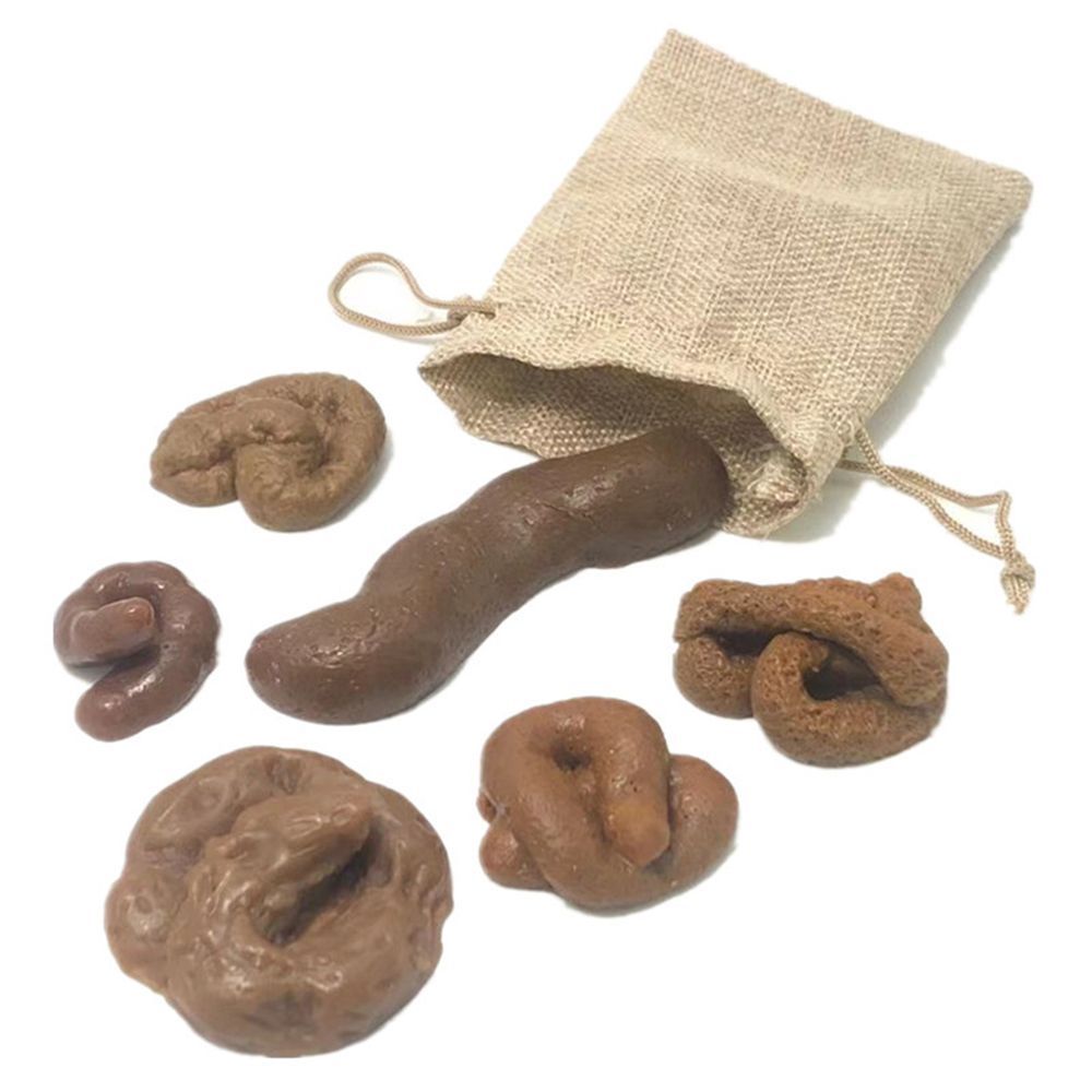 Fake Poop Gag Gift - 6 Stück Tradd Tricky Fool's Holiday