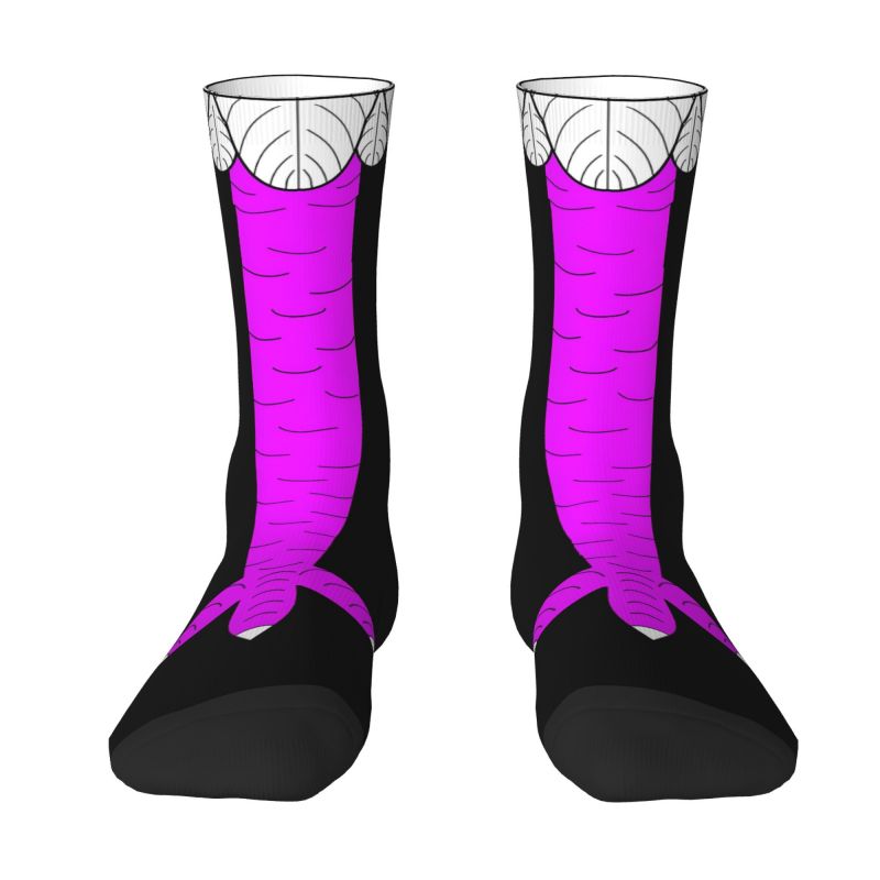 Funny Chicken Leg Socks - Lustige Socken mit Hähnchenbeinen, Kleid, für