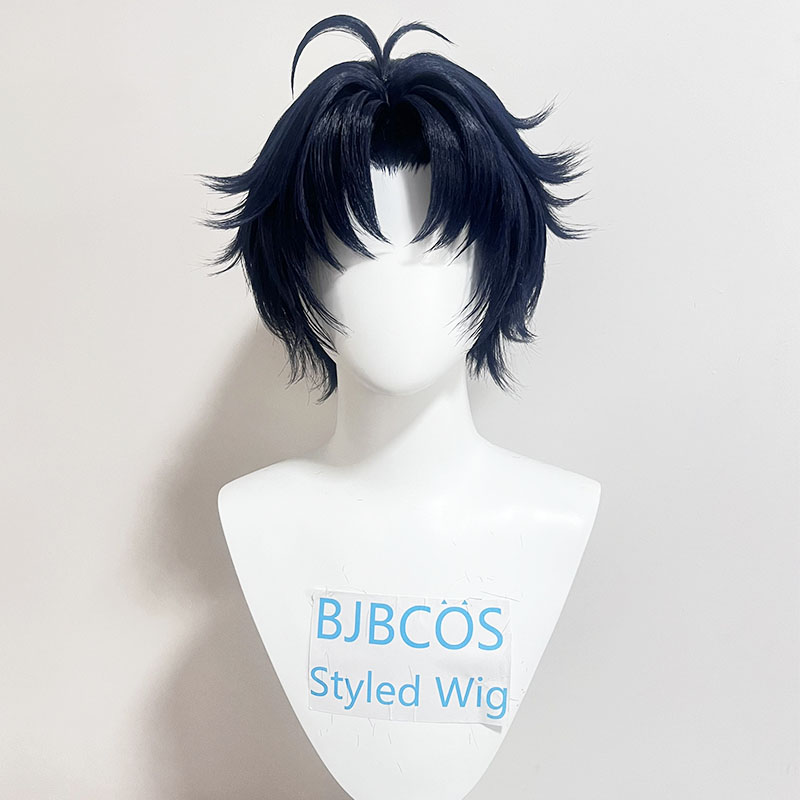 Anime Cosplay Wig Heat Resistant - [Stylisierte Perücke] Asaba Harumasa Cosplay-Perücke ZZZ
