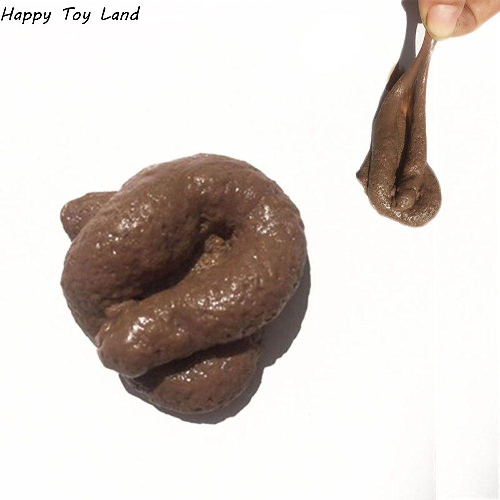 Fake Poop Gag Gift - Streich realistische gefälschte Scheiße Spielzeug Stück