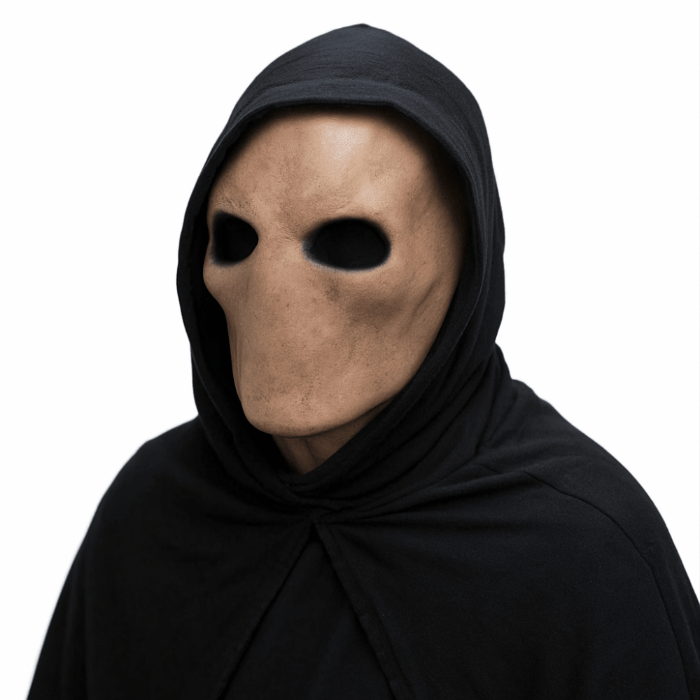 Latex Alien Mask Realistic - Gesichtsloser Mann Halloween Slenderman Maske Dress