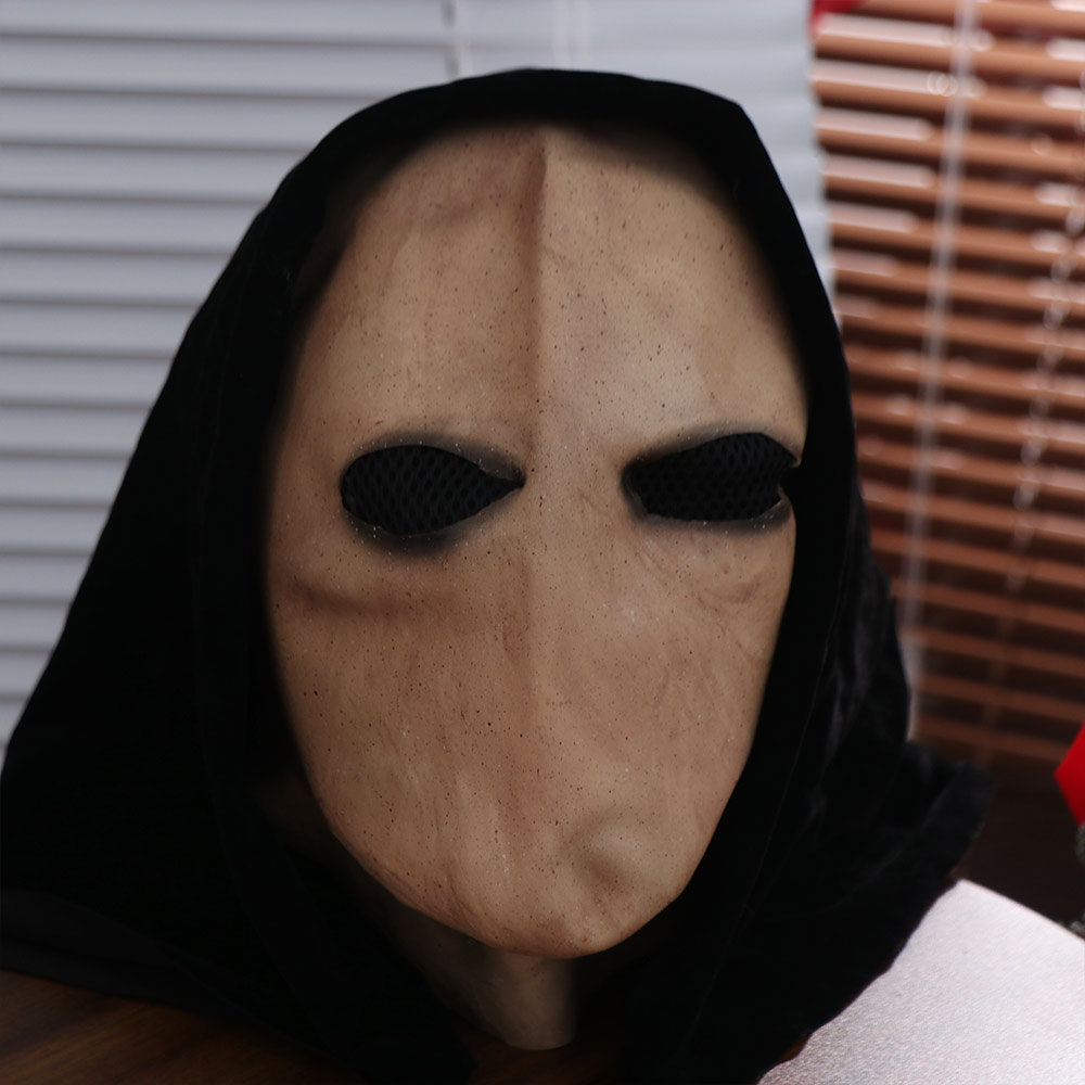 Latex Alien Mask Realistic - Gesichtsloser Mann Halloween Slenderman Maske Dress