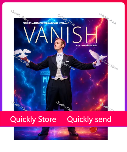 Magic Tricks - Vanish Magazine 136 Zaubertricks (Sofortiger Download)