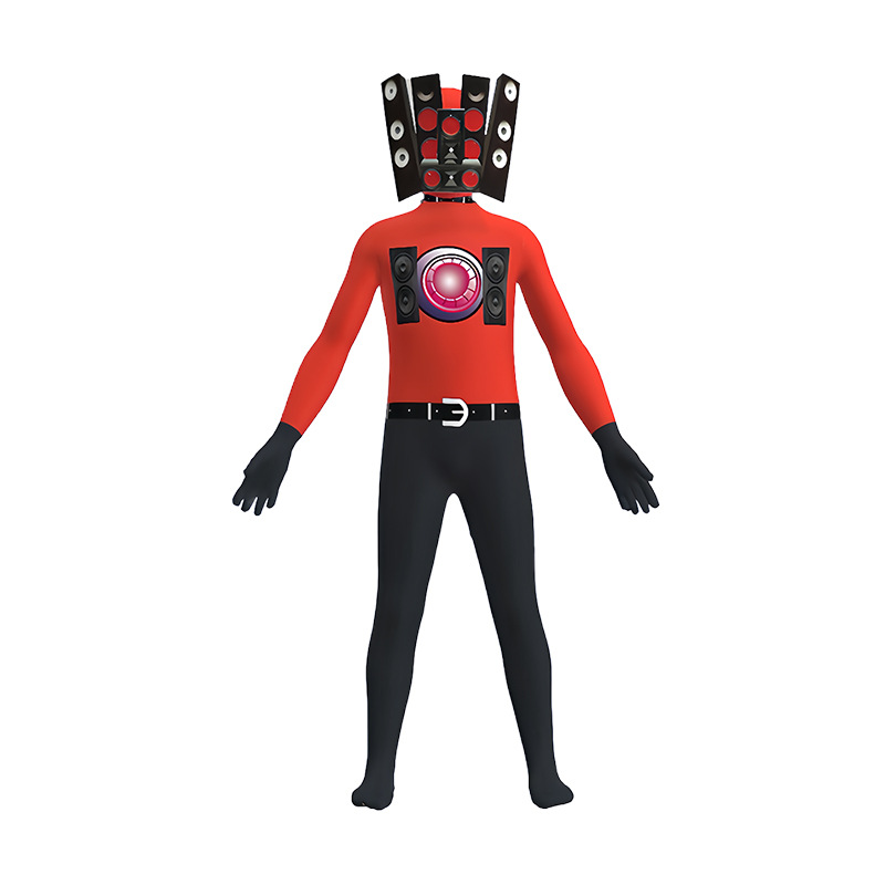 Spiderman Jumpsuit Kids - Halloween Skibidi Toilet Titan TV Man