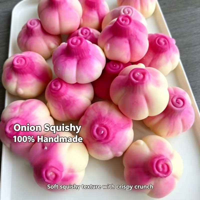 Zwiebel-förmiges Quetschspielz – Novelty Gifts Bewertung und Preis