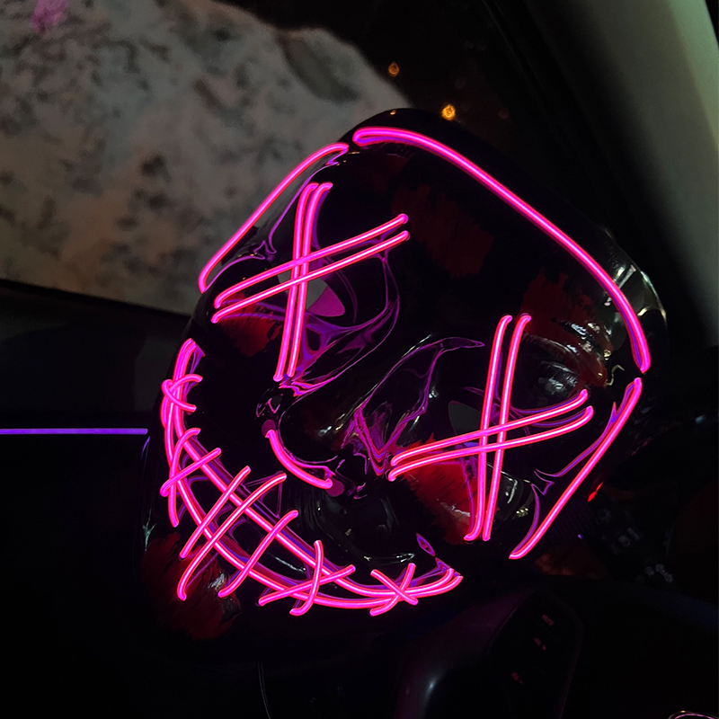 Großhandel 10 Stück LED Purge  – Led Purge Mask Halloween Bewertung und Preis