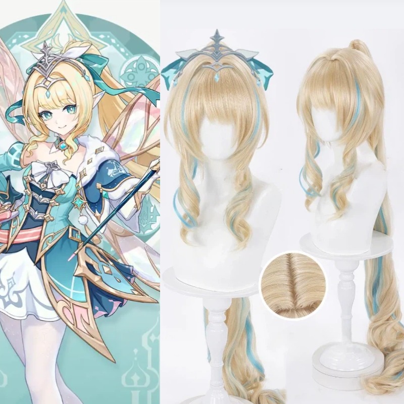 Genshin Impact Vesna Strivozha – Anime Cosplay Wig Heat Resistant Bewertung und Preis