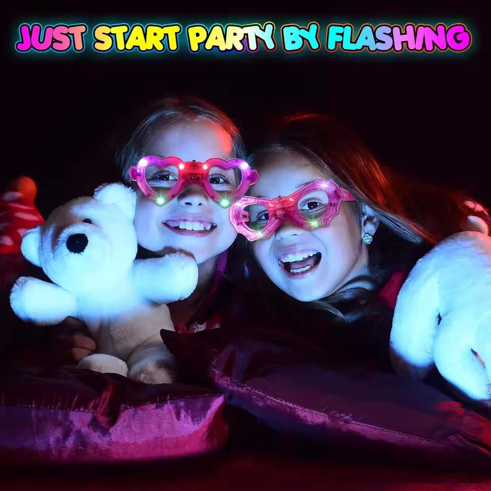 Leuchtende Brille im Großhande – Glow In The Dark Party Glasses Bewertung und Preis