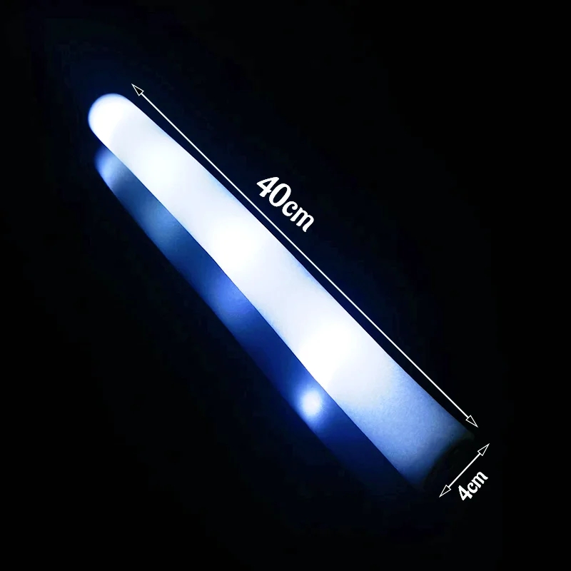 30 Stück LED-Schaumstoffstäbe, – Flashing Led Foam Sticks Party Bewertung und Preis