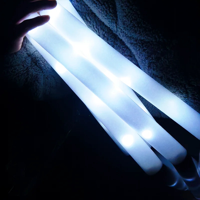 30 Stück LED-Schaumstoffstäbe, – Flashing Led Foam Sticks Party Bewertung und Preis