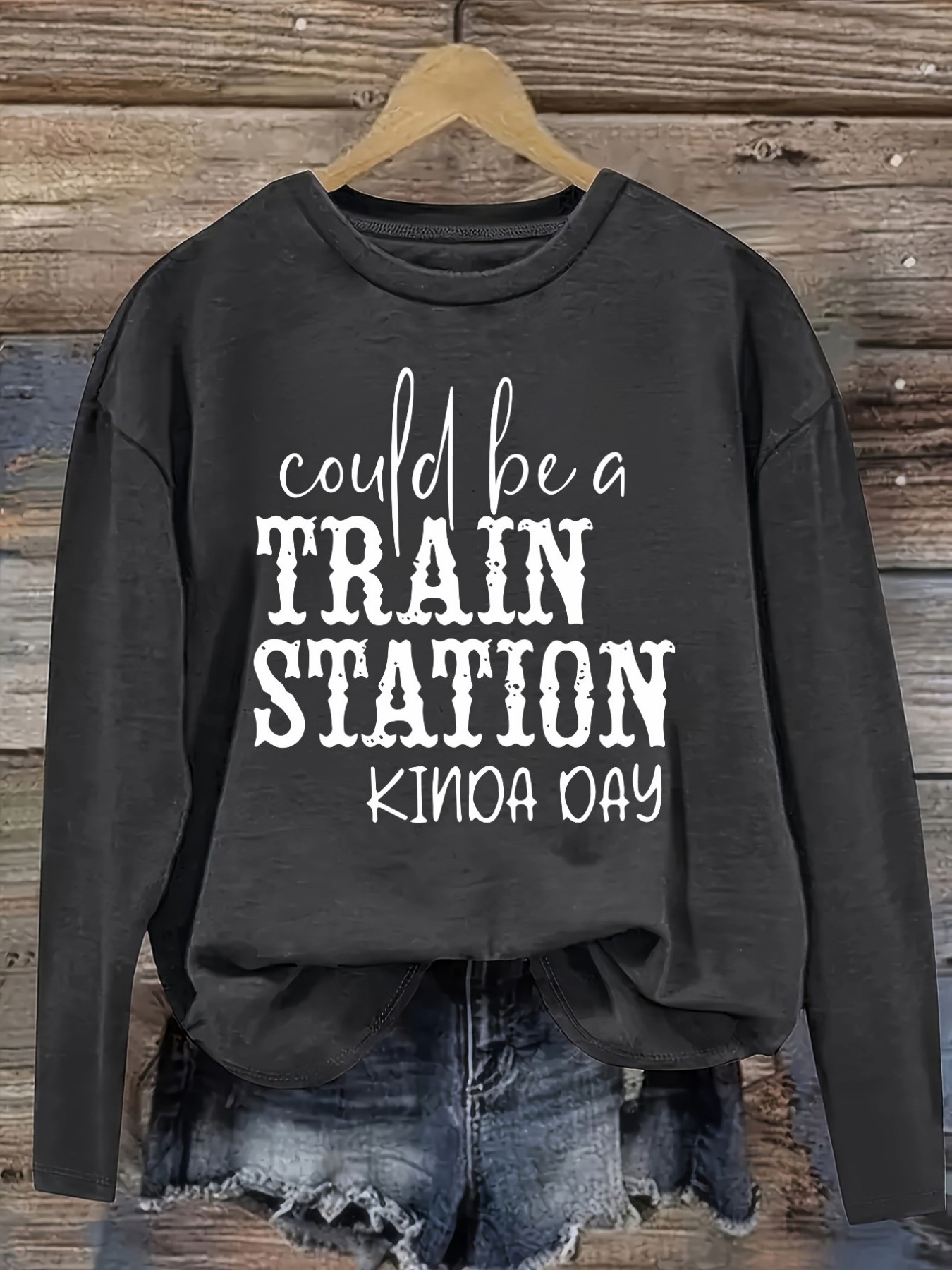 Damen-Freizeit-T-Shirt mit lan – Costumes Bewertung und Preis