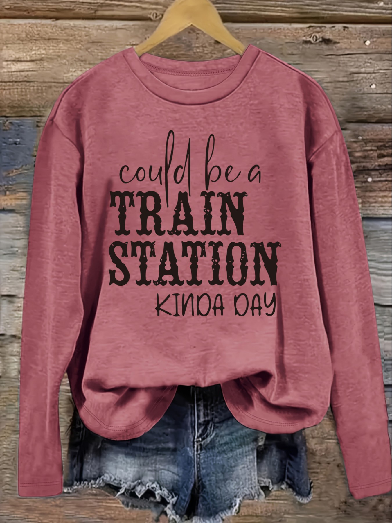 Damen-Freizeit-T-Shirt mit lan – Costumes Bewertung und Preis