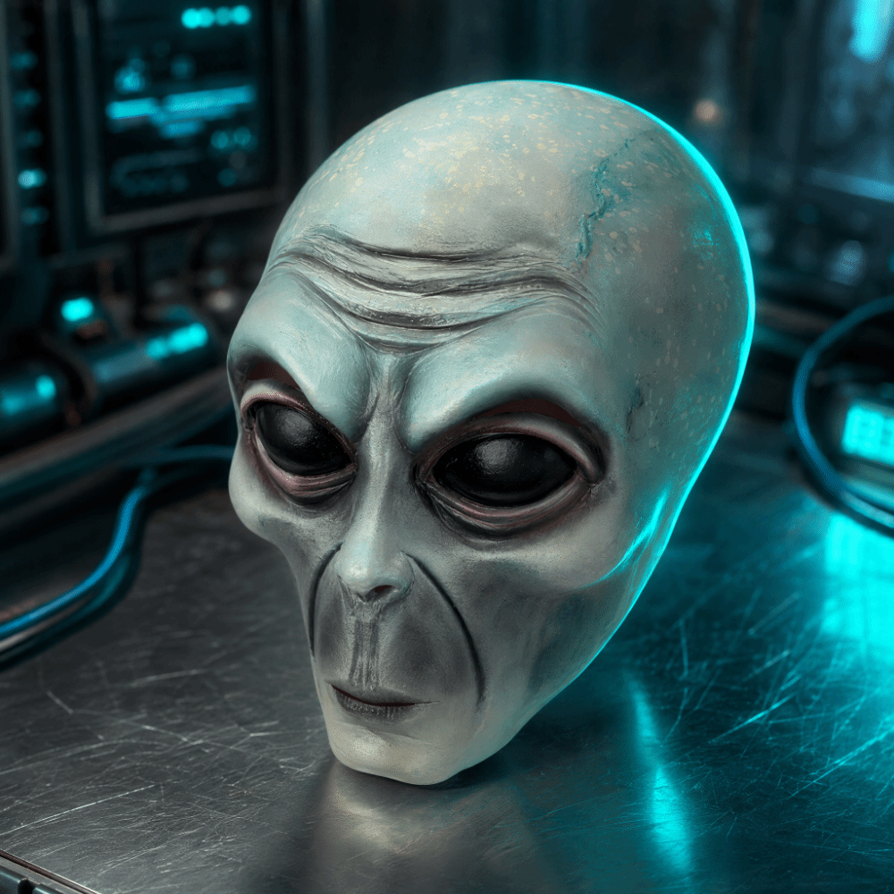 Latex-Material Alien-Maske Vol – Latex Alien Mask Realistic Bewertung und Preis