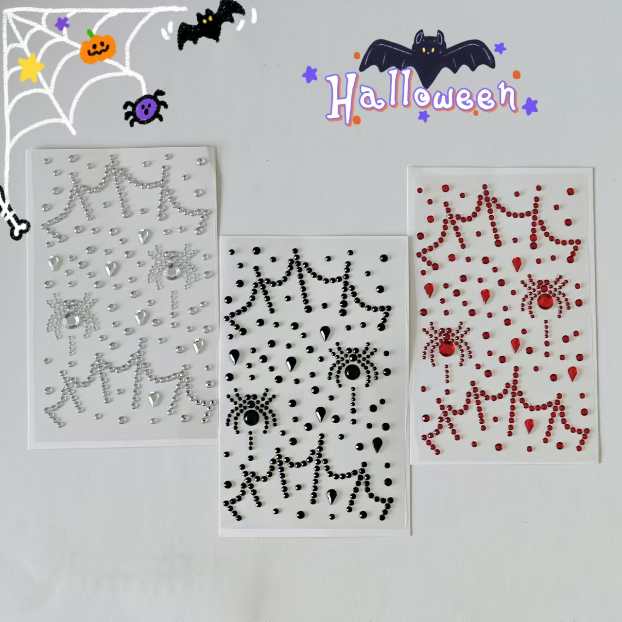 Halloween-Aufkleber Party Bühn – Party Supplies Bewertung und Preis