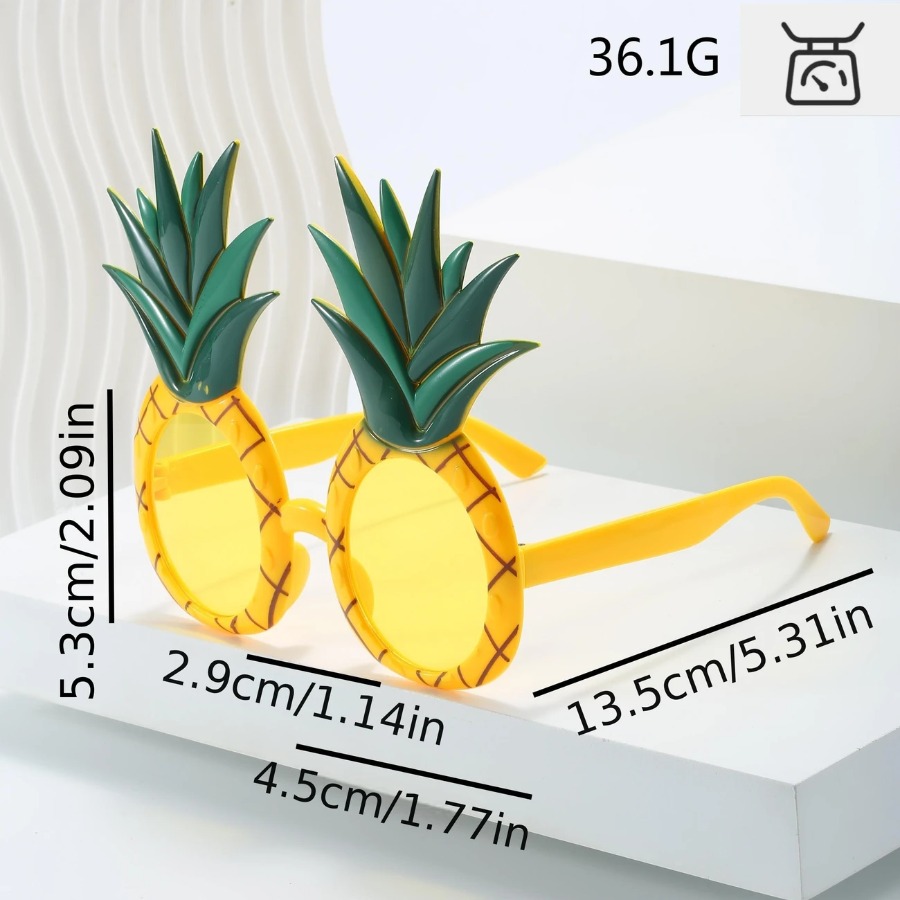 1–24 Stück Obstbrille, Ananas- – Glow In The Dark Party Glasses Bewertung und Preis