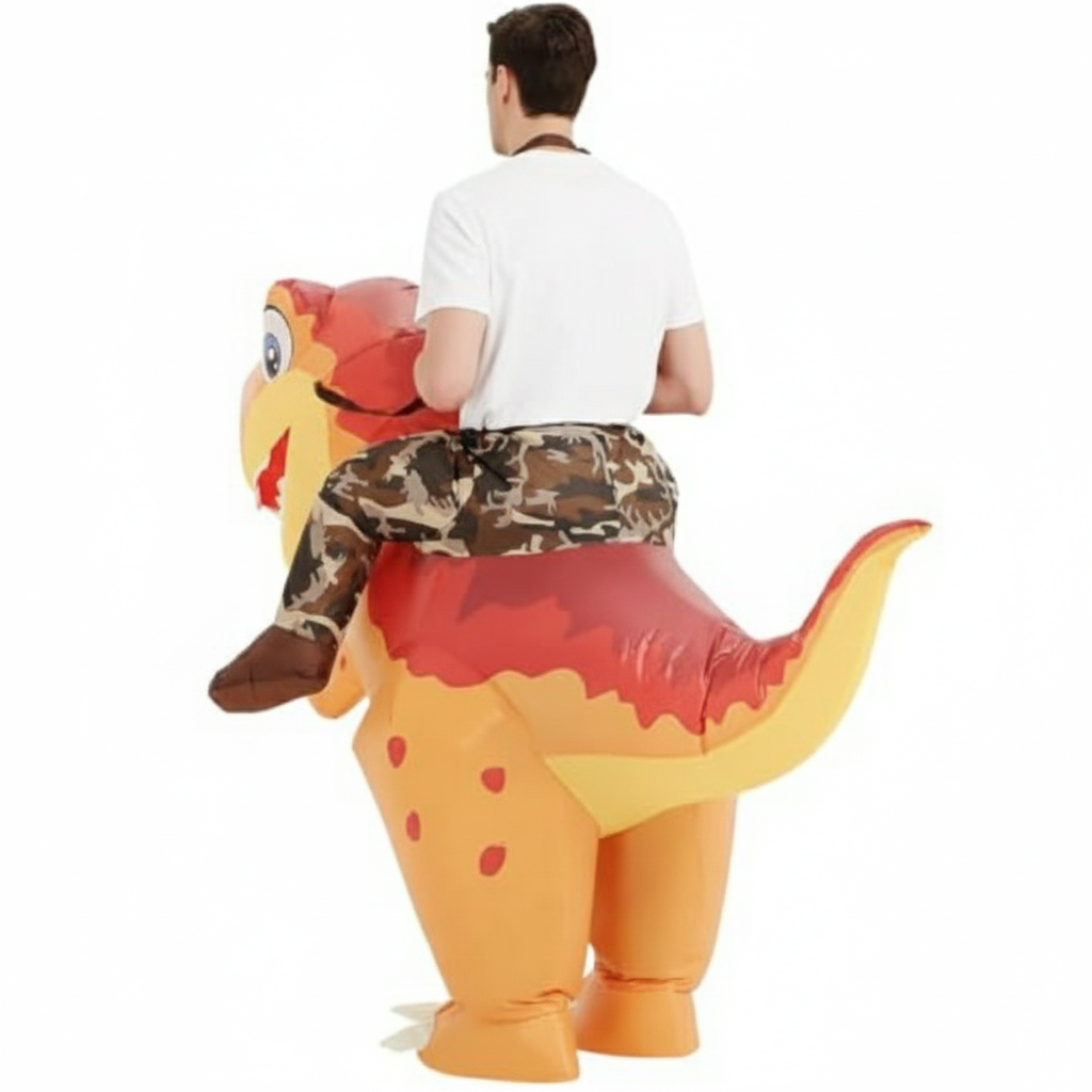 Aufblasbares Dinosaurier-Reit- – Costumes Bewertung und Preis