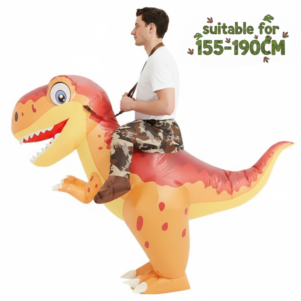 Aufblasbares Dinosaurier-Reit- – Costumes Bewertung und Preis