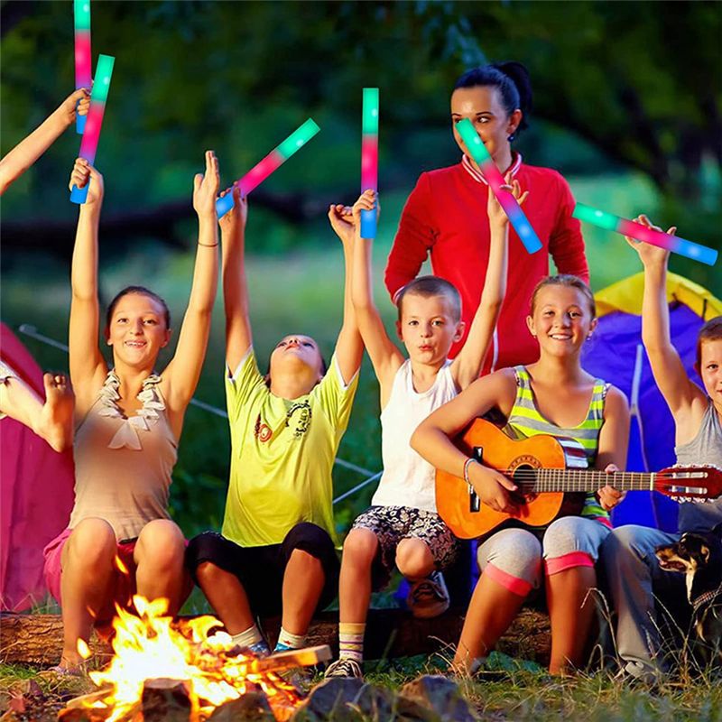 【Big Deal】Leuchtstäbe im Großp – Flashing Led Foam Sticks Party Bewertung und Preis