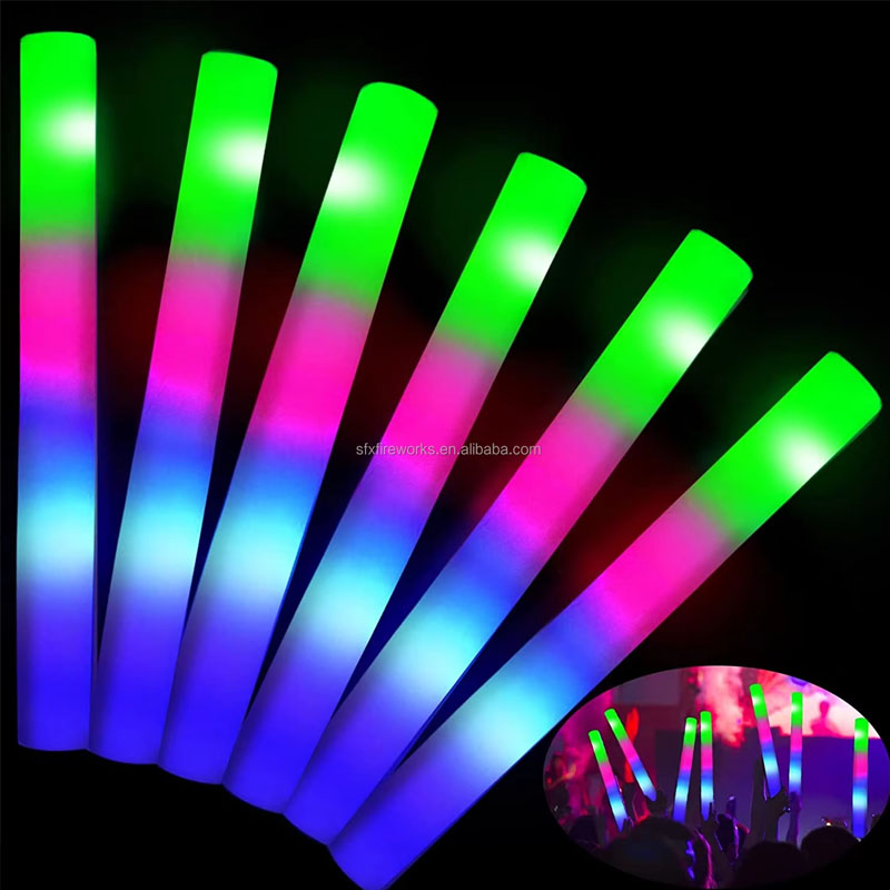 20 Stück Schaumstoff-Leuchtstä – Flashing Led Foam Sticks Party Bewertung und Preis