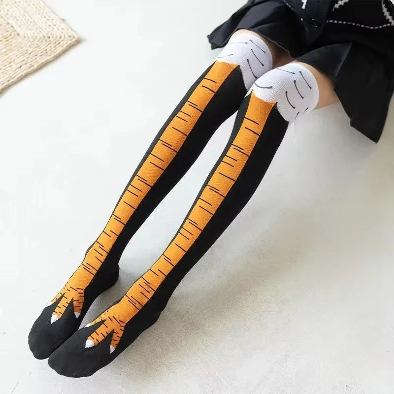 Trendige Damensocken mit kniel – Funny Chicken Leg Socks Bewertung und Preis