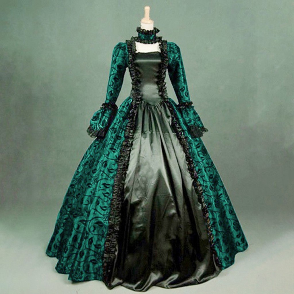 Frauen Vintage Exquisite Kleid – Medieval Renaissance Dress Women Bewertung und Preis