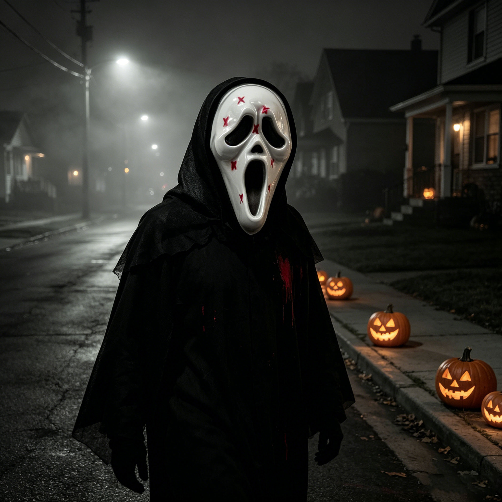 Geister-Horrormaske mit schwar – Led Purge Mask Halloween Bewertung und Preis