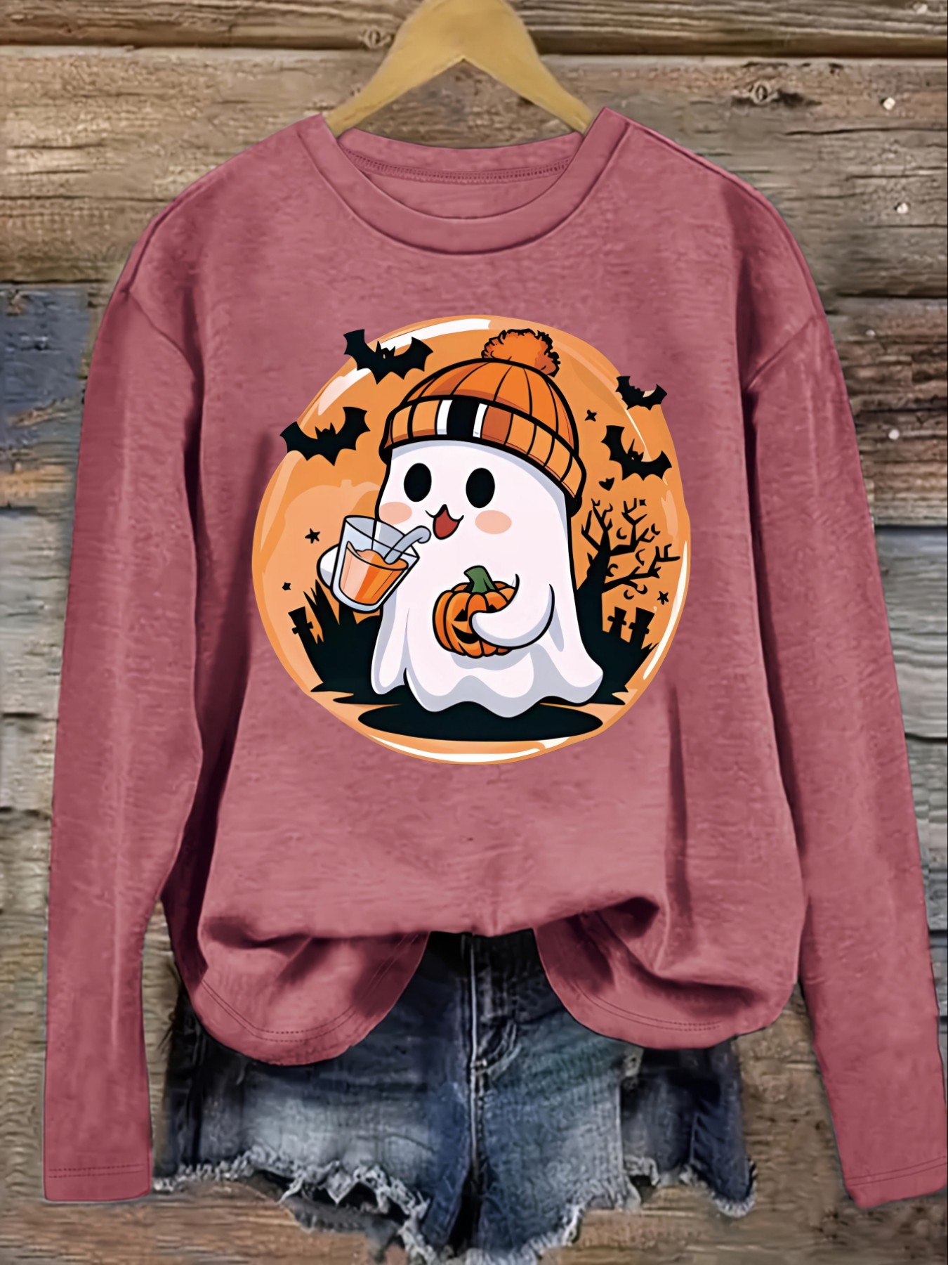 Damen-Freizeit-T-Shirt mit lan – Costumes Bewertung und Preis