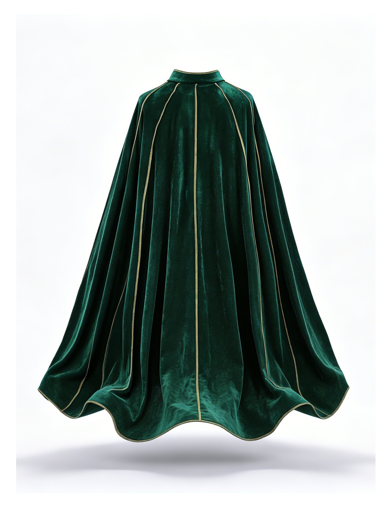 Damen Vintage Grüner Samtumhan – Medieval Renaissance Dress Women Bewertung und Preis