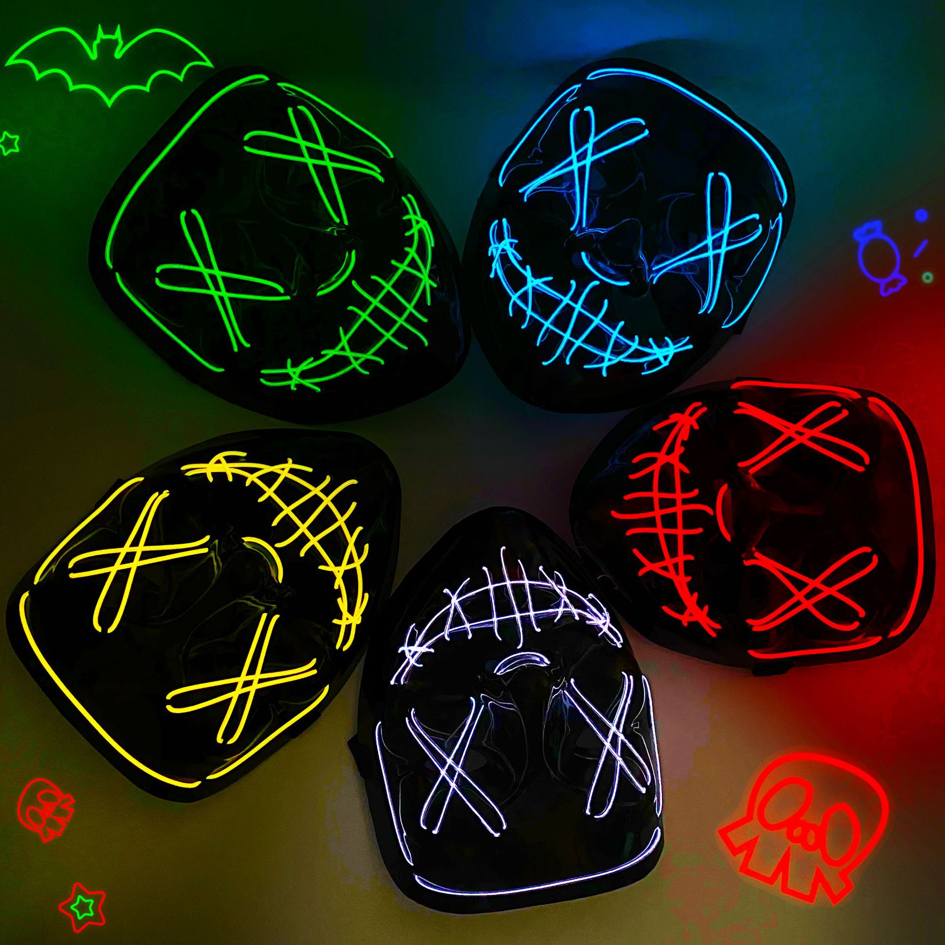 Led Maske Halloween Karneval W – Led Purge Mask Halloween Bewertung und Preis