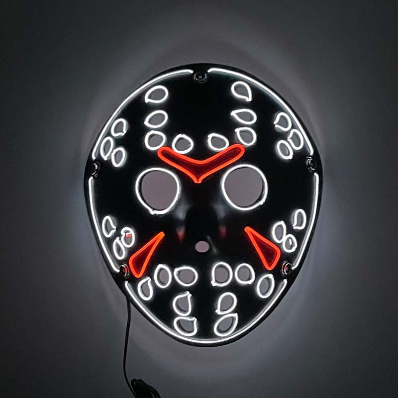 2023 Leuchtende Purge-Maske, L – Led Purge Mask Halloween Bewertung und Preis