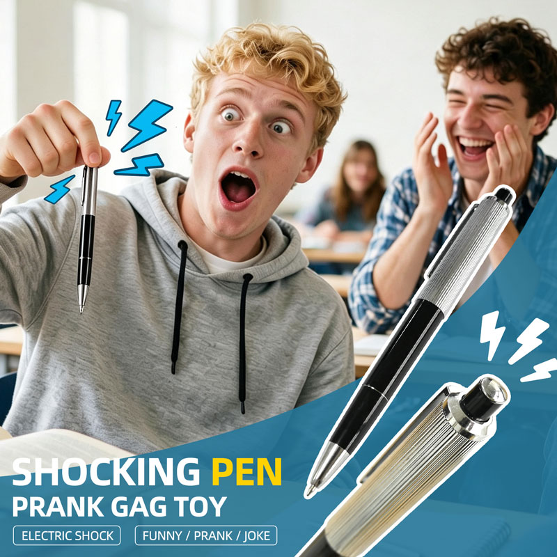 Elektrischer Schock-Kugelschre – Shock Pen Prank Toy Bewertung und Preis