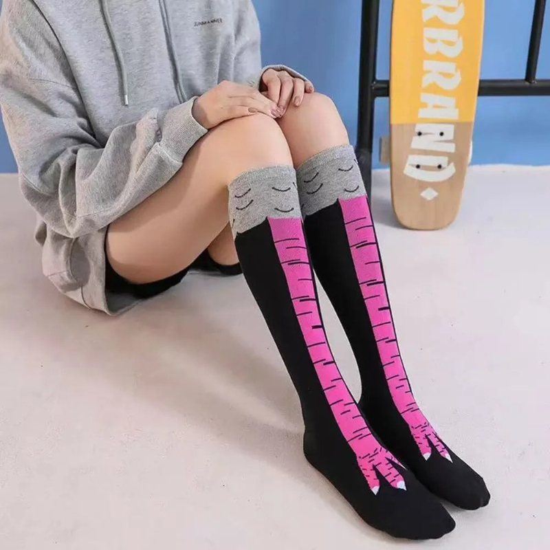 Hühnerpfoten Lange Socken für  – Funny Chicken Leg Socks Bewertung und Preis