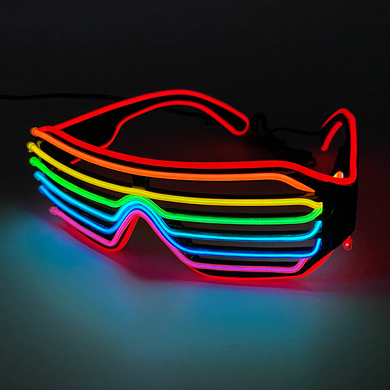 Fluoreszierende bunte leuchten – Glow In The Dark Party Glasses Bewertung und Preis
